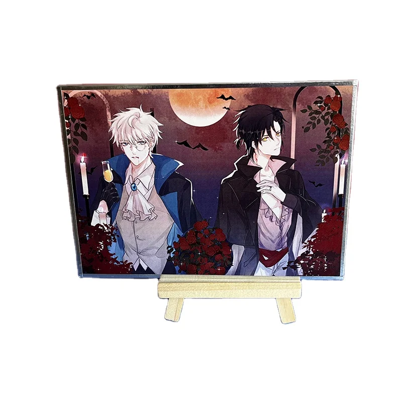 Бесплатный образец дизайна бумажная поздравительная открытка на заказ цифровая печать Shikishi Card