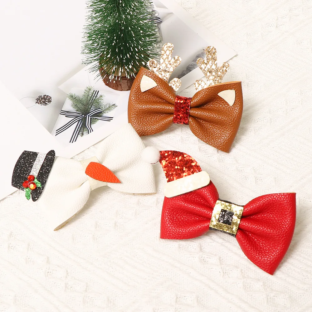 Fermagli Per Capelli A Forma Di Corna Di Renna - Set 3 Paia Natalizio, Perfetto Per Bambini E Feste, Regalo Carino