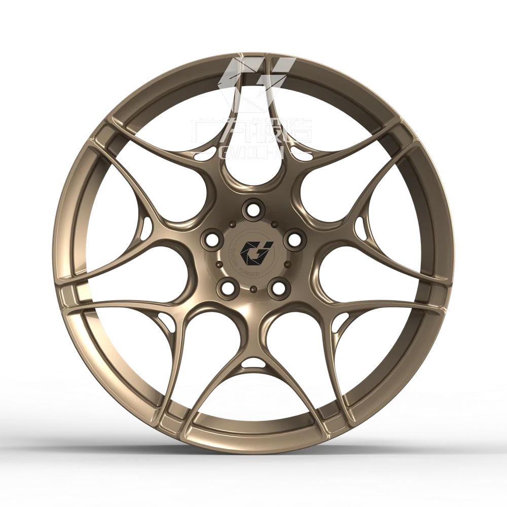 18 19 20 21 22 Forged Alloy Wheel 5x112 5x114.3 5x120 Custom Forged Rim 6061-T6 Aluminum Alloy Multi-Spoke for Car Modification