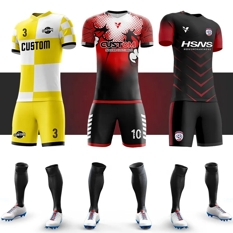 Wholesale China Soccer Jerseys Sublimation Cheap Sportswear Custom Football  Kits
