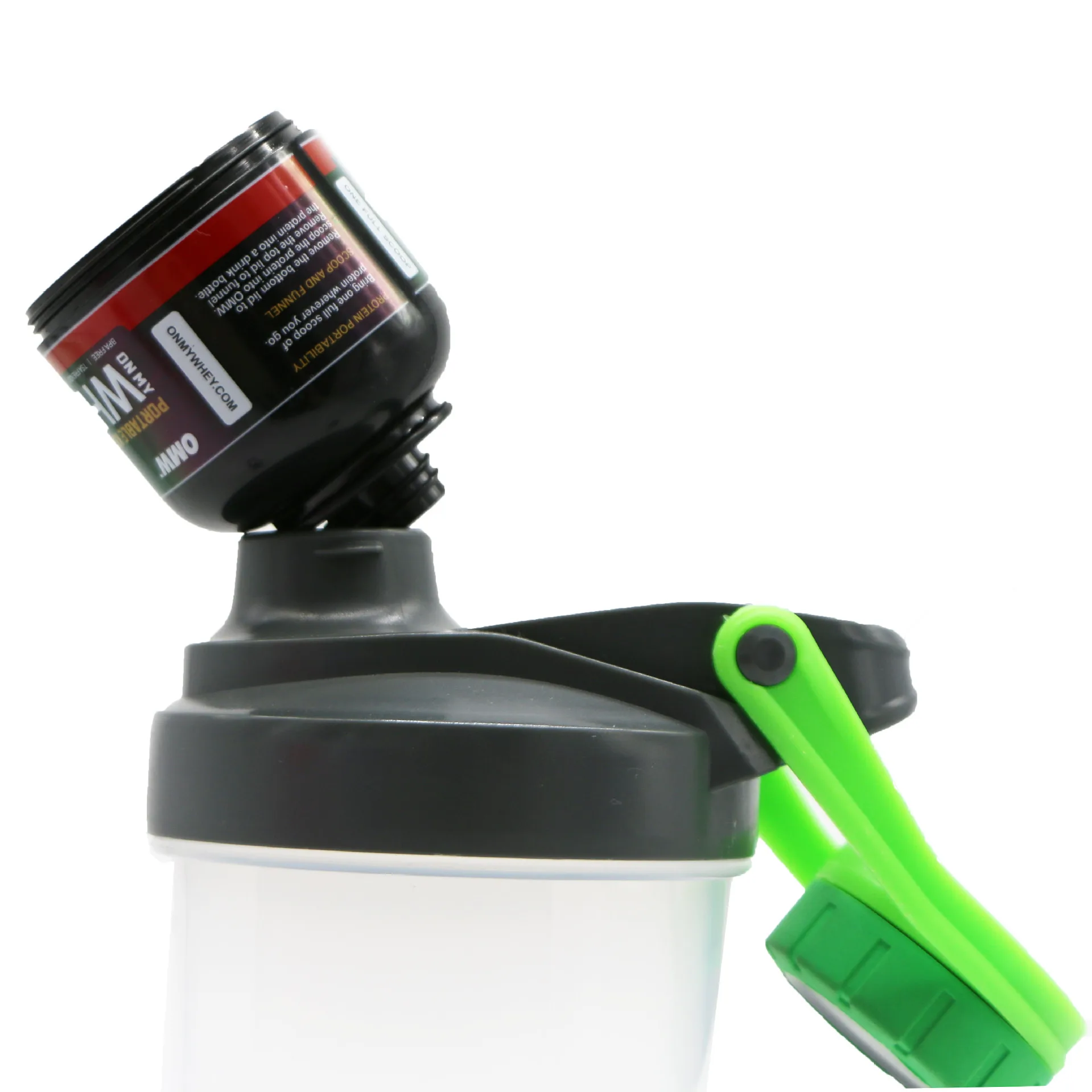 30g 60g Portable Keychain Container Milk Mini Powder Food Pillls