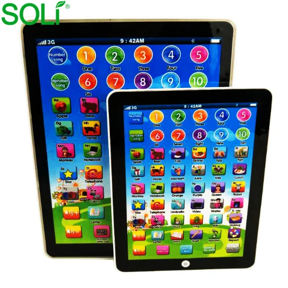 Good Quality Tablet Learning Pad Kids Educational Toys Reading Pad Preschool Learning