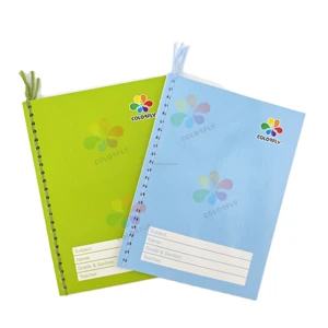 Philippine Stationery Items Back to School Durable Yarn-Locked Notebook - Lined Writing Paper with Red Margin for Neat Notes