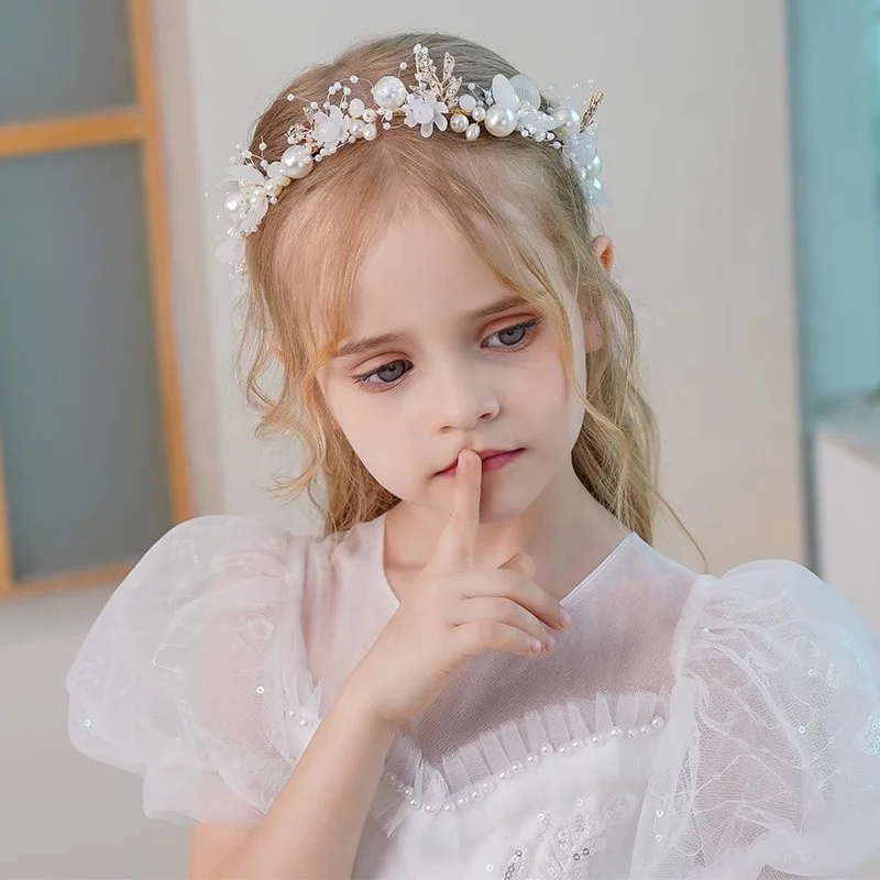 Birthday Crown Sparkly Princess Crystal Tiara Headband For  display picture 3