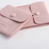 white 8*8cm pouch