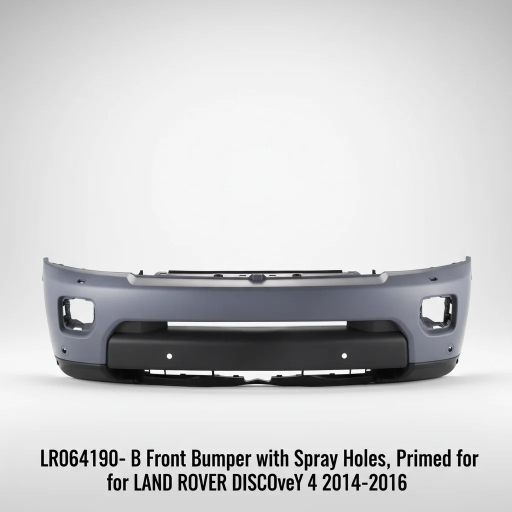 LR064190-B Primed Customized OEM ODM New Plastic PP Self-adhesive Car Front Bumper for DISCOVERY 4 2014-2016