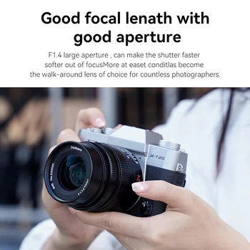 7artisans 24mm F1.4 Wide Angle APS-C Large Aperture Humanities Primes Lens for E X Z RF M M43 L Mount Cameras detail image