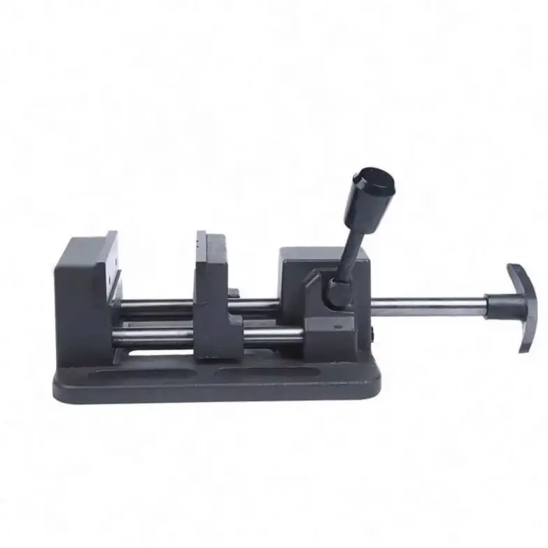 TEBAK Woodworking Bench Vise Heavy-duty Q19K200 8inch Fast Drilling Machine Flat-nose Pliers Precision Bench Drill with Clamp