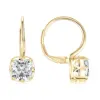Zircon 7*7mm  Gold Plated
