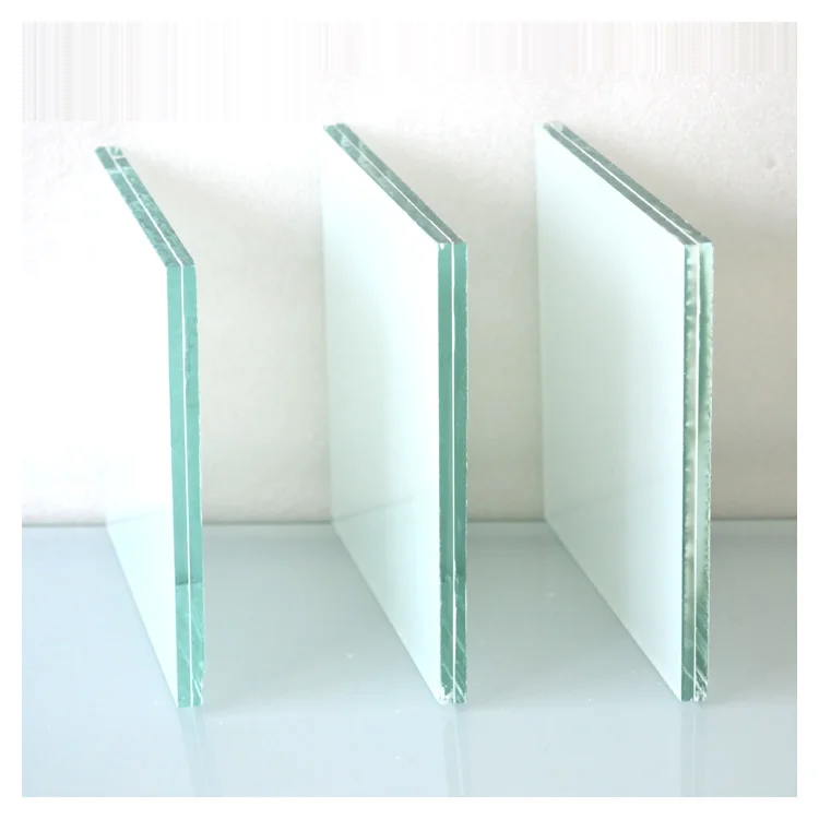 Laminated Safety Glass 6mm 10mm 12mm Pvb Colored Clear Tempered