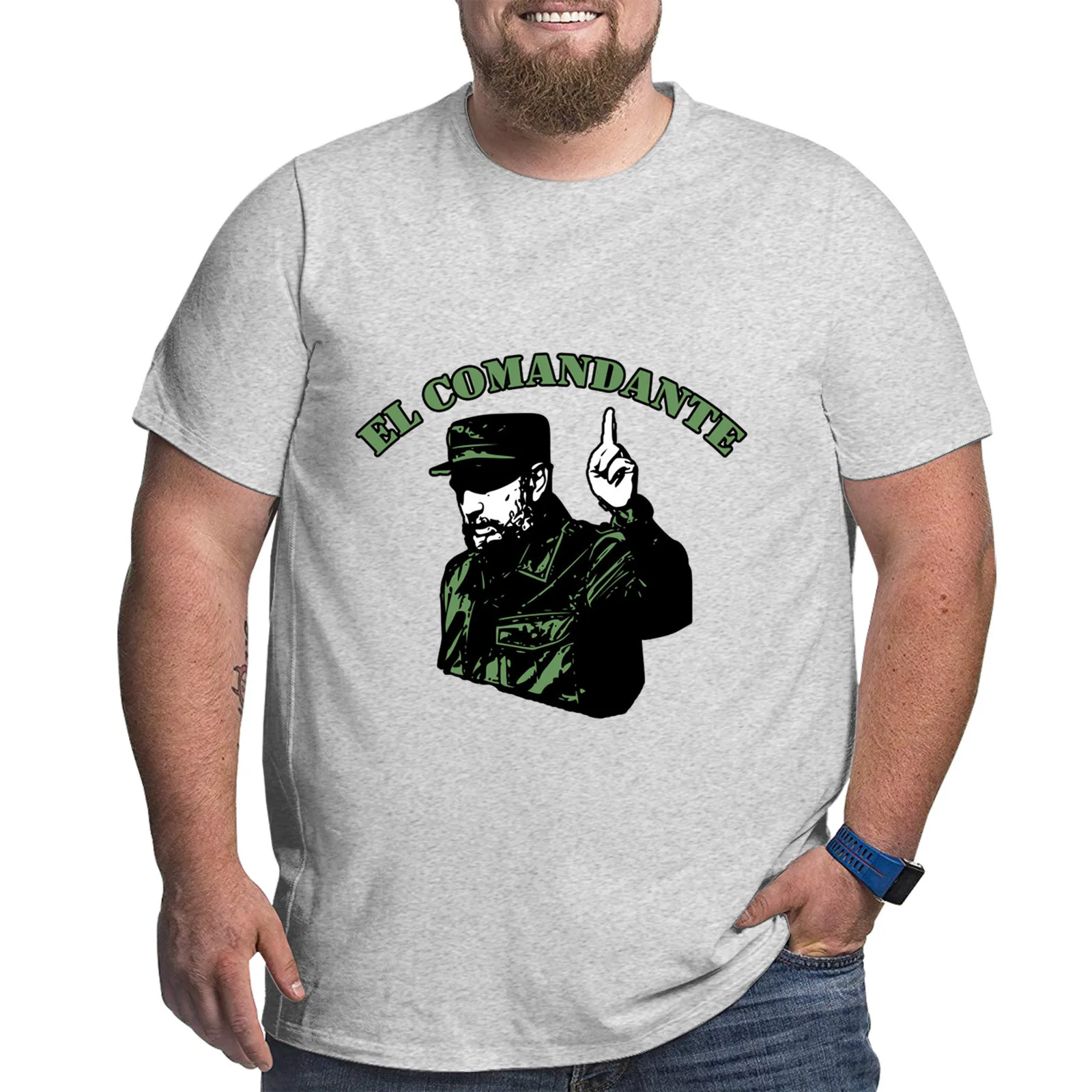 Tshirt Revolusi Kuba Pemimpin 