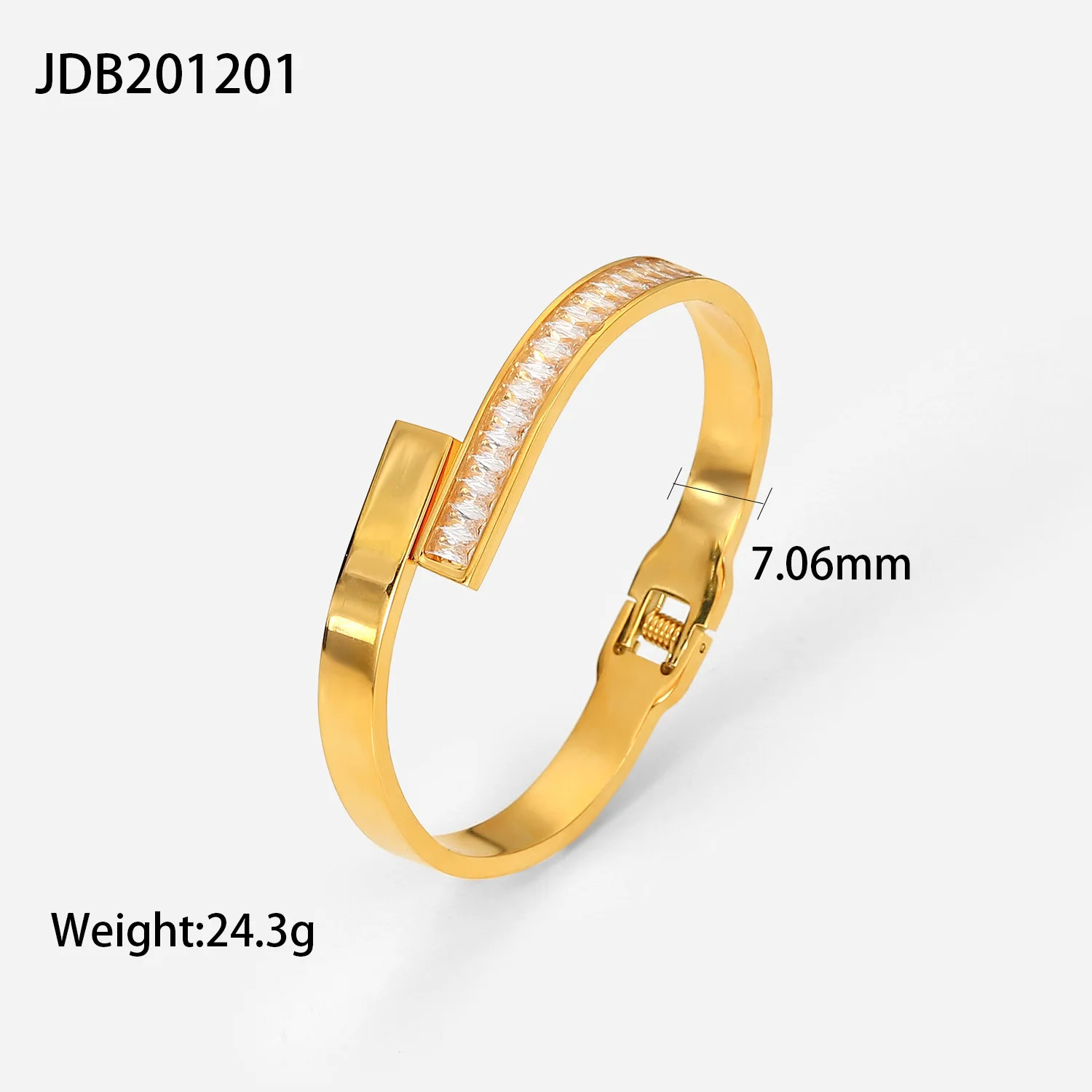 Wholesale bracelet en acier inoxydable 2021 bijoux en acier inoxydable bracelet  jonc jonc en acier inoxydable From m.