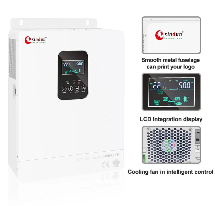 5.5kw 4500w 3.5kw Ac Dc Hybrid Solar Inverter Mppt off Grid