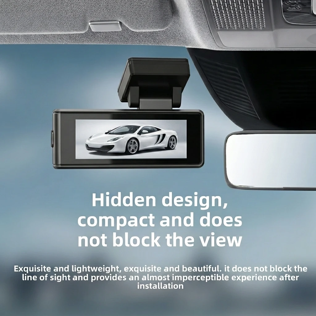 VIEVGUARB V115E Dash Cam Dual Lens G-Sensor Night Vision Parking Monitor Loop Recording App Control 4K 2K WiFi