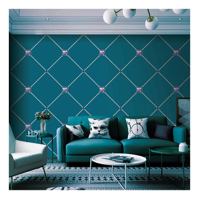 Favorite Modern 3d Suede Wallpaper Velvet Custom Wholesale Wallpaper Papier Peint Home Decoration Wallpaper For Wall