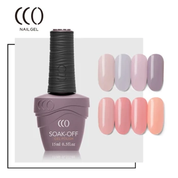 CCO high quality Long lasting Free samples private label Color UV gel nail polish soak off gel uv gel nail polish