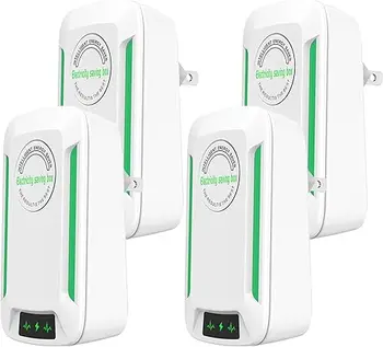 Stopwatt Power Saver – Plug-in Energy-Saving Device With Surge Protection, Flame-Retardant Housing, And Green Indicator Light (1 Pack)