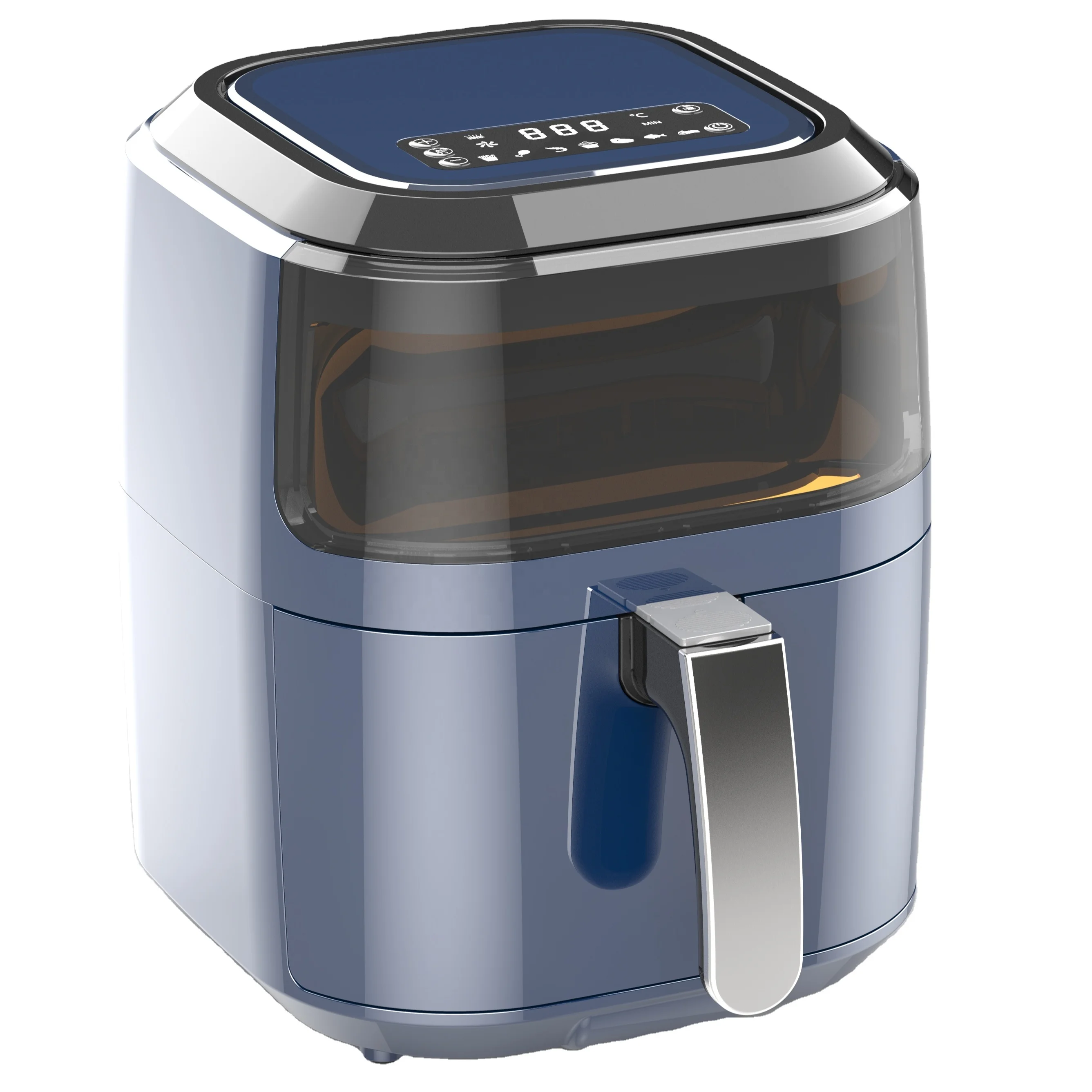 2021 new high quality 5.0-8.0L compact air fryer oil free deep fryer