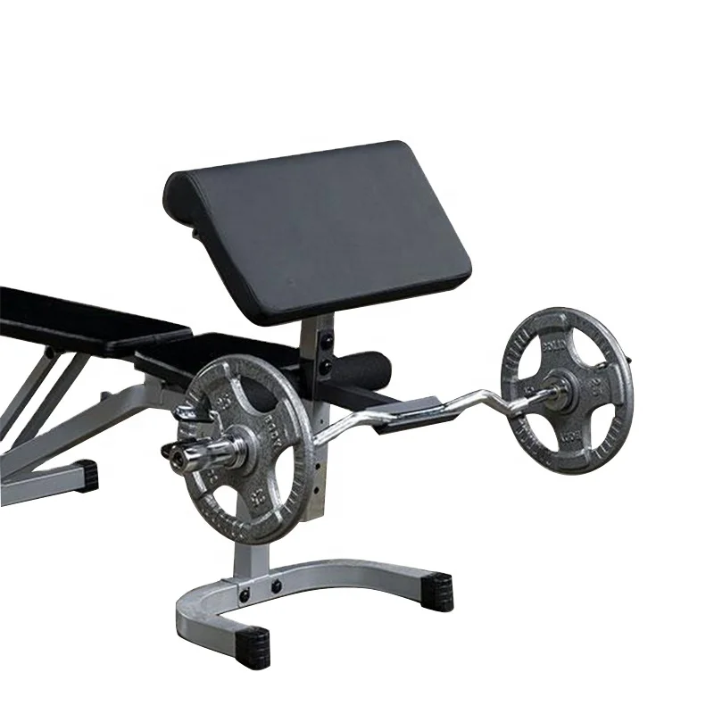 Customized Preacher Curl Bench Attachment for Fitness Benches Hand Bicep Curl Exercises Preacher Curl Attachment