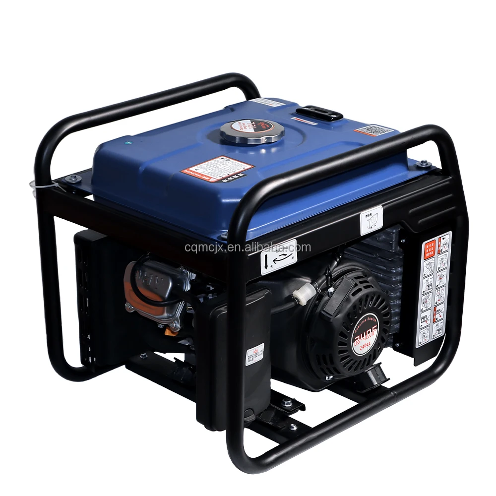 product 220v 230v single phase recoil start petrol generators 5000w open frame inverter generator portable camping open frame power-7