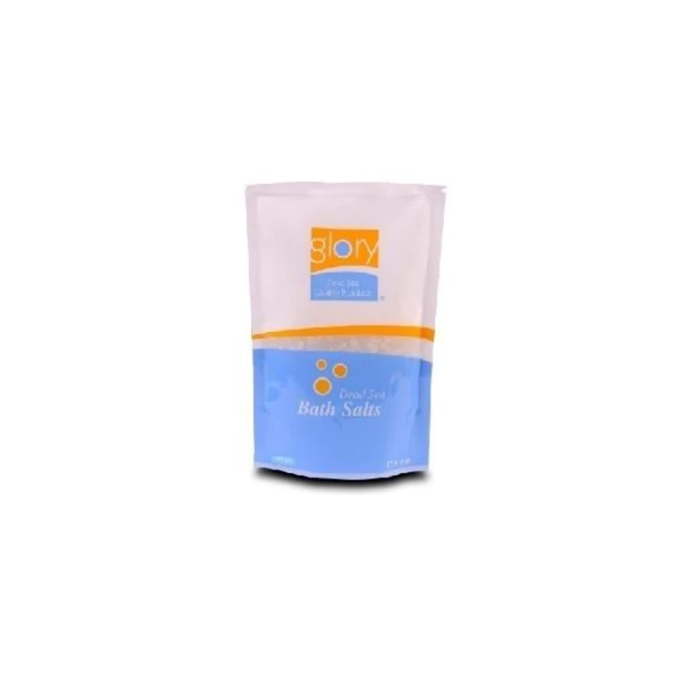 Bath Salt Dead Sea salt mixed with scrubbing herbal exfoliates that used to scrub the skin for cosmetic effect or for cure