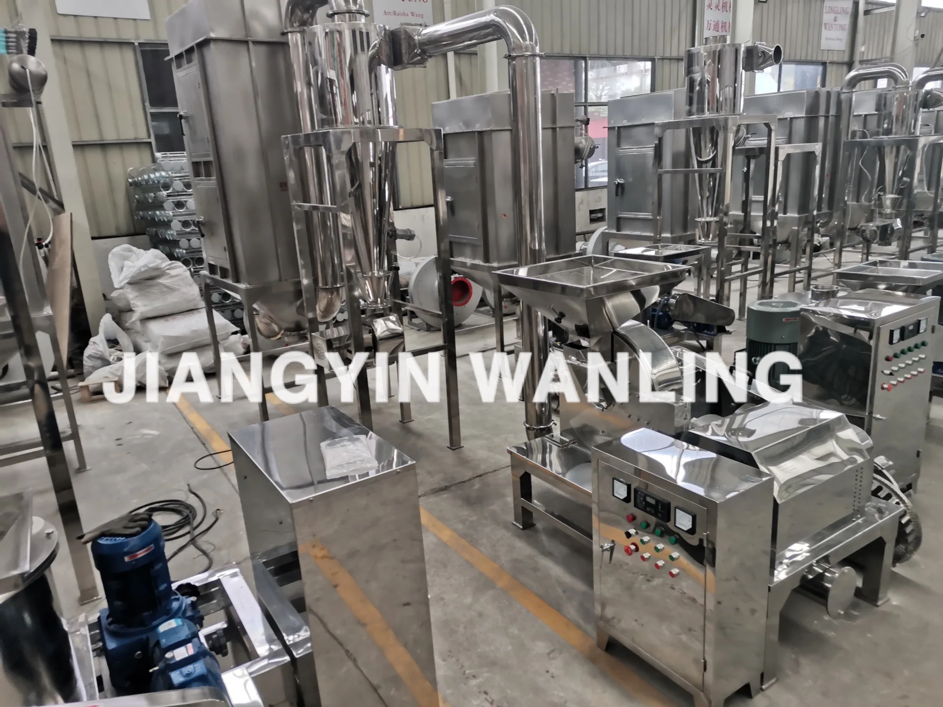 WLC High Capacity Automatic Icing Sugar Salt Grinder
