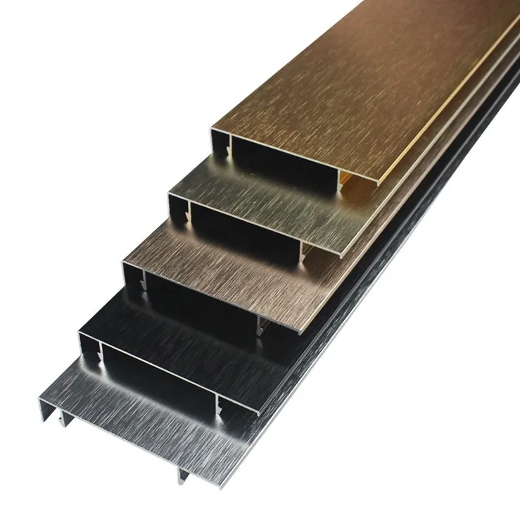 Embedded Skirting Board Trim with Led Trim Profile