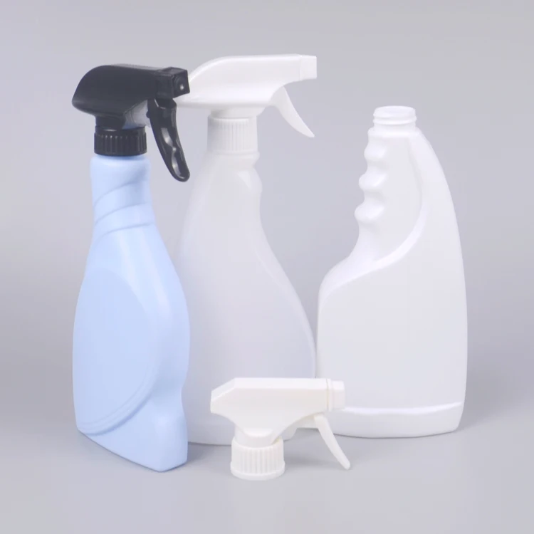 Bulk Supply 500ml White HDPE Trigger Spray Bottle for Detergent Liquid Soap Leak Proof Eco Friendly Ergonomic