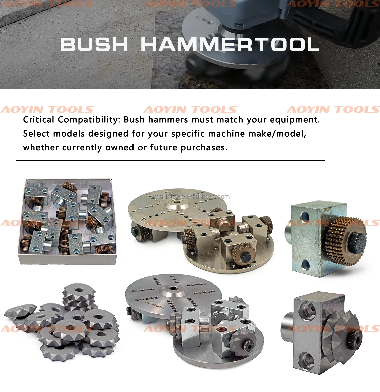 Wholesale Sandblasting Finish Bush Hammer Plate Trade Price Use for ...