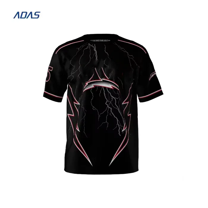 Customized Mens Polyester Softball Jersey Design Sublimated