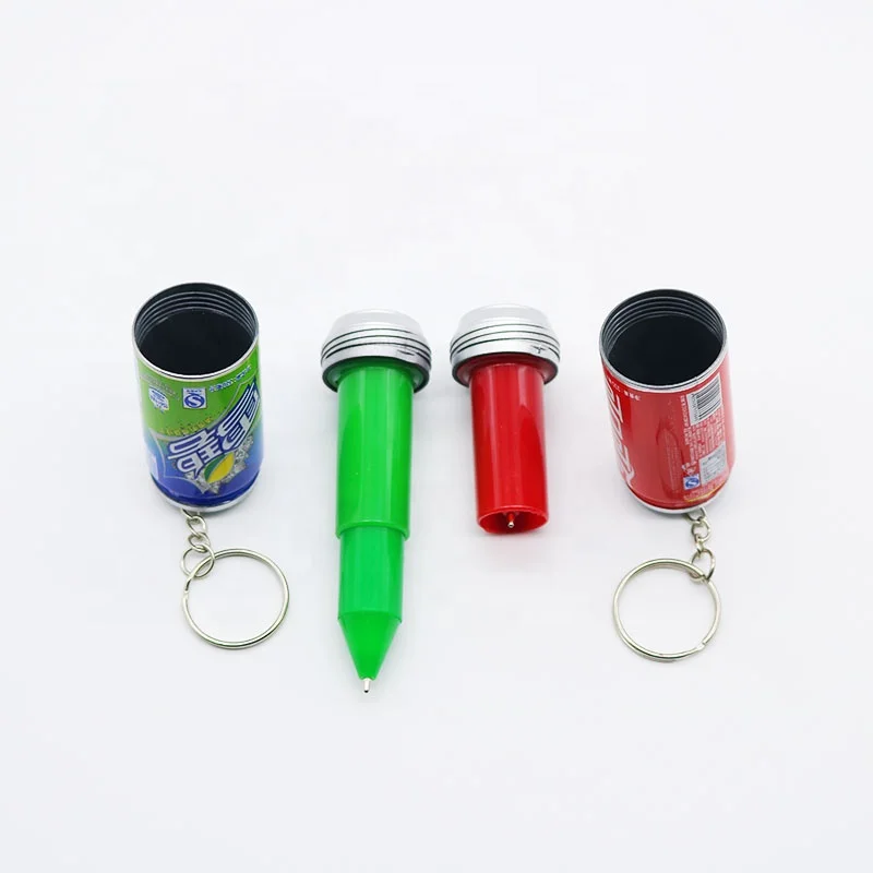 Creative Mini Cola Bottle Magical Folding Function Ballpoint Pen