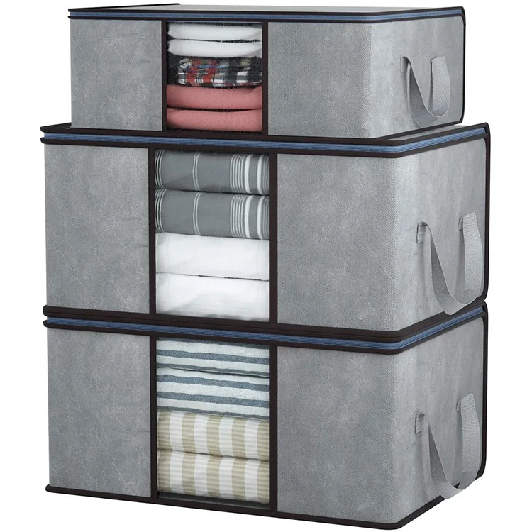 Одеяло для хранения одежды, Складная прочная тканевая многофункциональная сумка-Органайзер для шкафа
