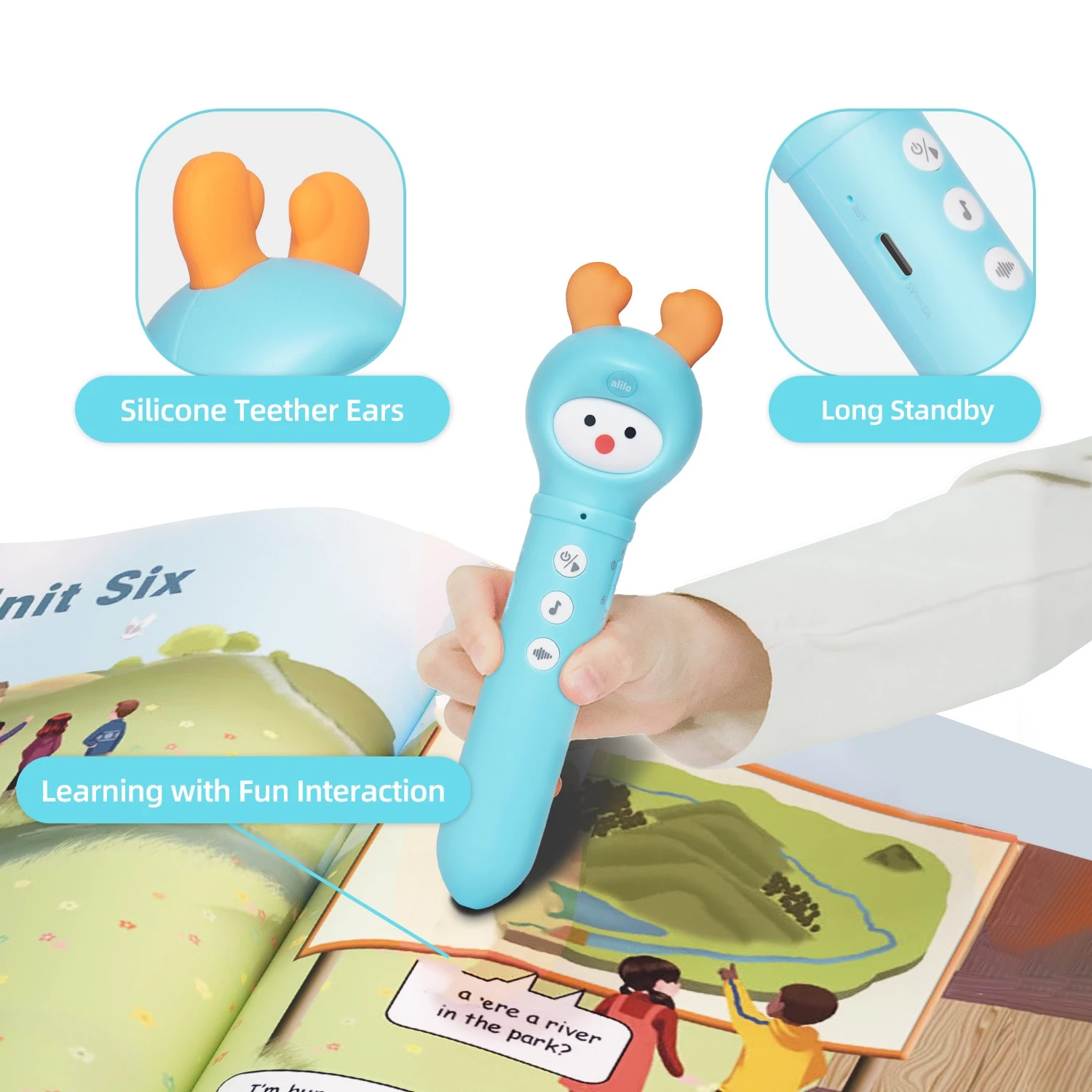 
 Educational Magic Sound Talking E Book Children Outer Space Talking Pen Audio Musical Board Child Anmials Sound Book Read Pen  
