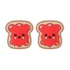 Perle focale Jelly Bread Rouge Écarlate SA568