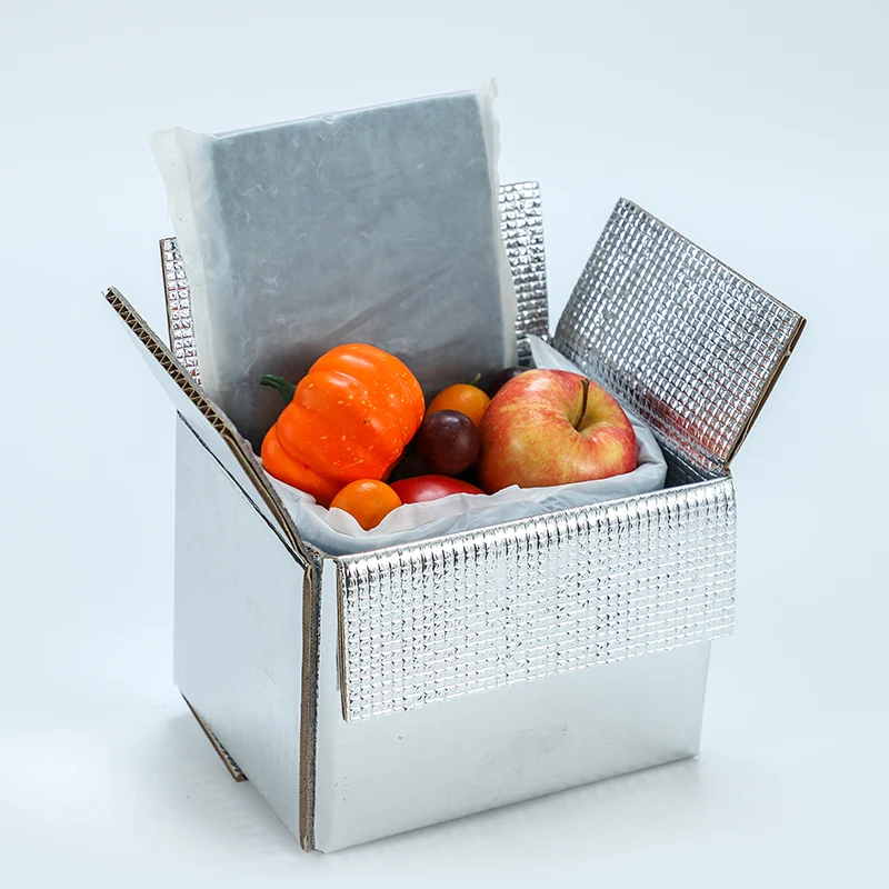 Термо-Break изоляции упаковочная коробка с прокладками для фрукты еда