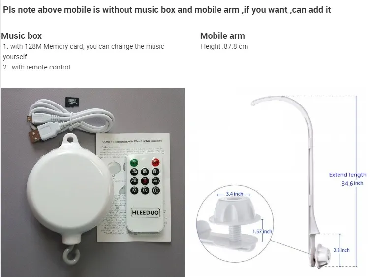 Kaaba Baby Mobile Islamic Kids Decor Neutral Gender Hanging Crib Mobile