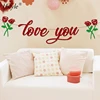 love you+rose-Red