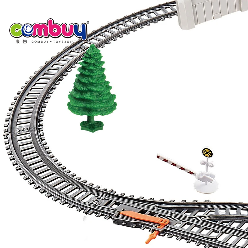 Радиоуправляемые игрушки, поезд, железная дорога, автомобиль с электрическим слотом, набор гоночных треков