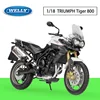Triumph tiger 800 white