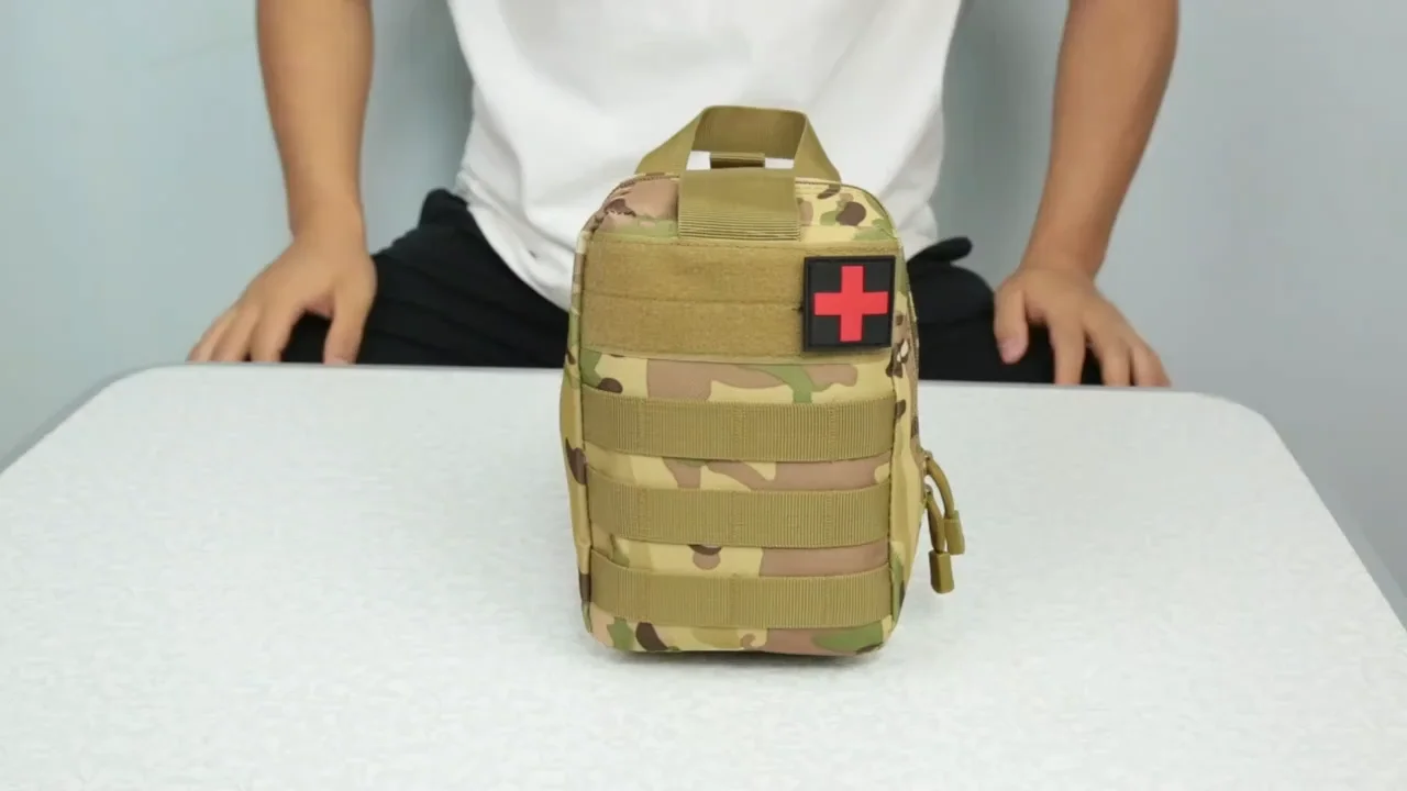 Tactical Emt Molle Pouch Rip Away Molle Medical Pouches Tear-away First ...