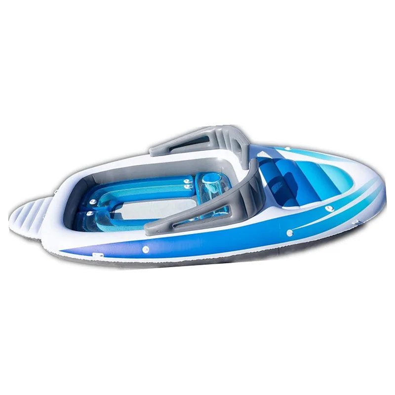 Newest inflatable airtight water party boat for Island Float