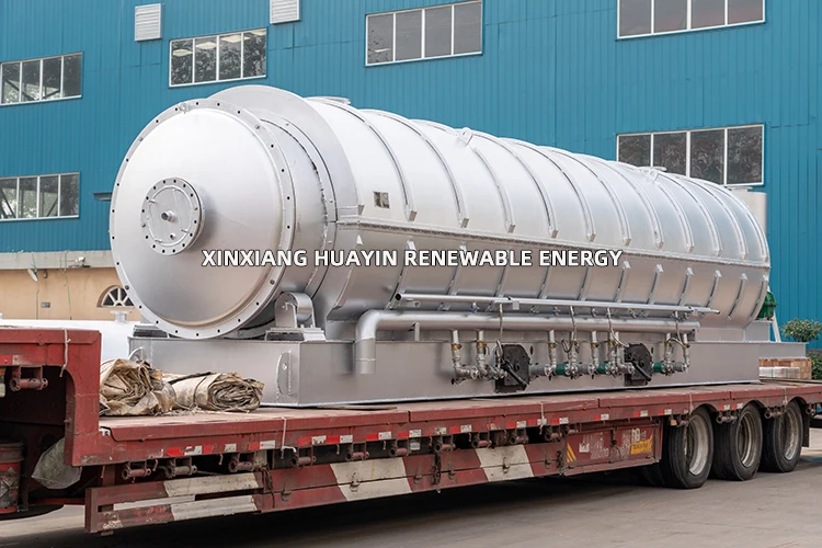 Fit in 40ft Container Pyrolysis Plant Installation for Processing Waste Plastic and Tires
