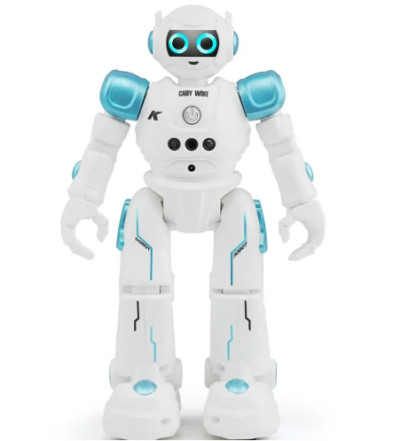 JJRC R11 Cady Robot Smart Robot Toy with LED Light Sliding Mode Touch Response Gesture Sensing RC Mini Robot for Kid Best Gift