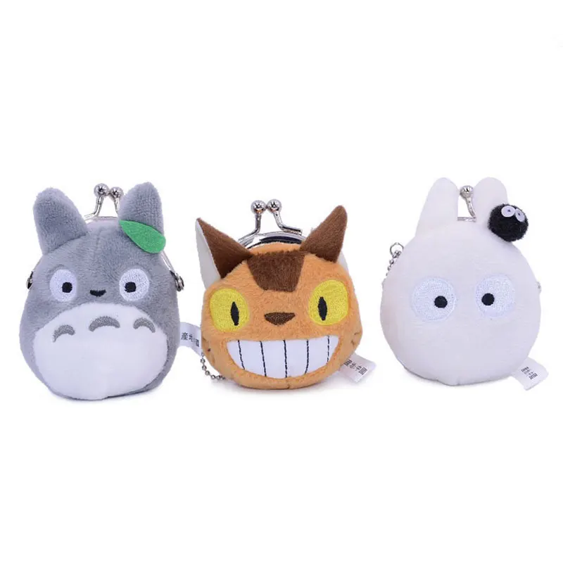 3 Styles 10pcs/lot Anime My Neighbor Totoro Cat Bus Coin Bag Soft Stuffed  Purse Keychain Plush Toys Doll Kids Mini Wallet Gifts - Buy My Neighbor  Totoro,My Neighbor Totoro Wallet,3 Styles 10pcs/lot