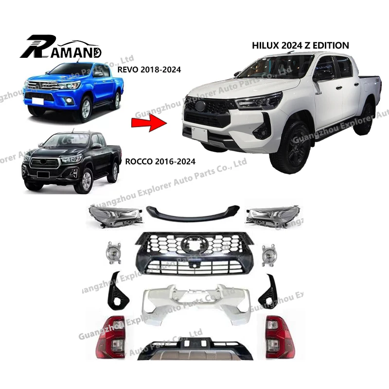 High Quality Bodykit for Hilux 2016-2024 - Revo Z Edition