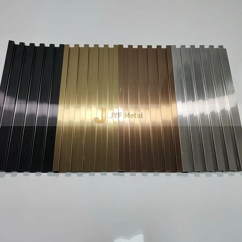 J401 Factory Price Tile Accessories Tile Edging Profiles for Floor and Wall Edges Decoration 304 Stainless Steel Tile Trim