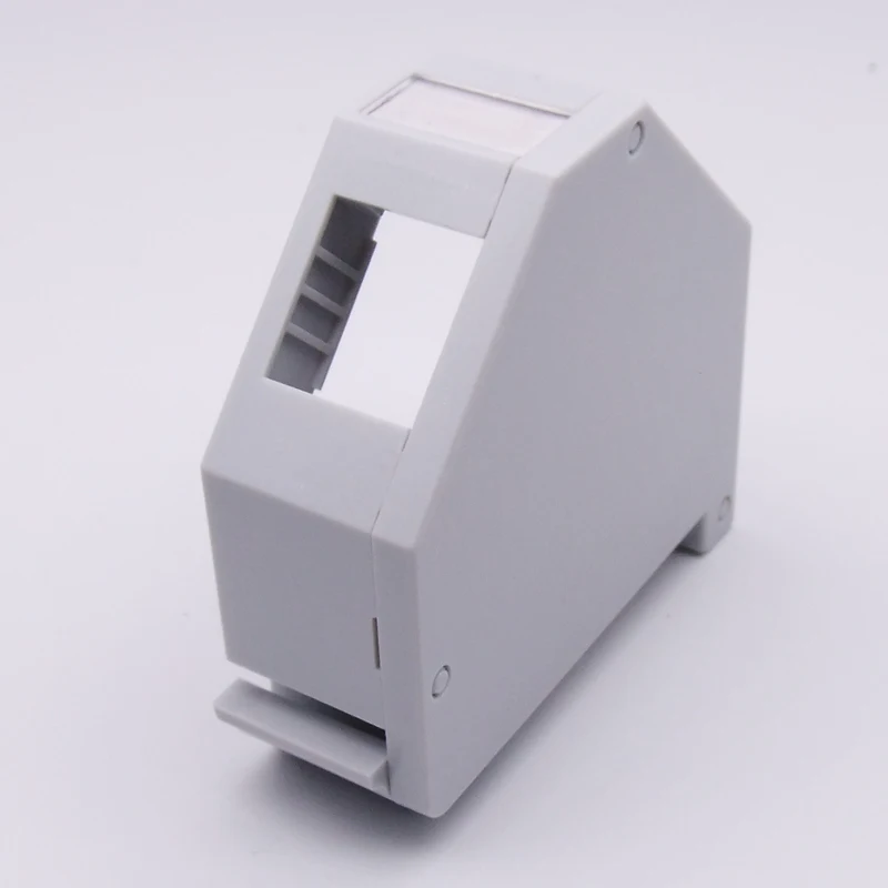 Dgsb068 Din Rail Mount Outlet Rj45 Keystone Jack Frame For Stp/utp Cat