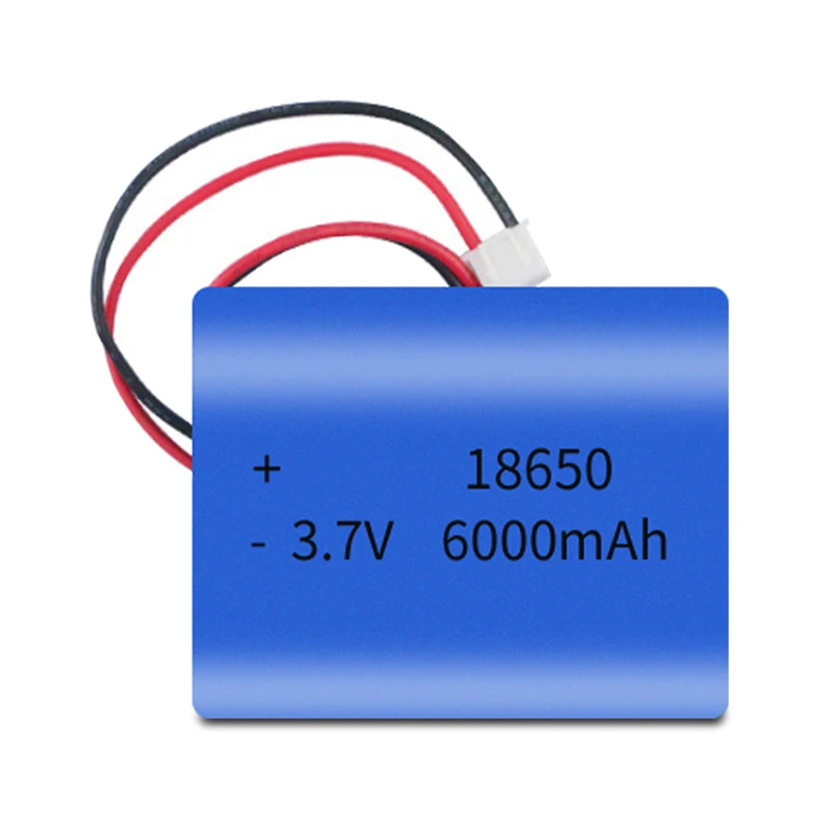 Синий корпус Оригинальный OEM 18650 6000 мАч Аккумуляторный блок с MSDS A терминальный провод PCB