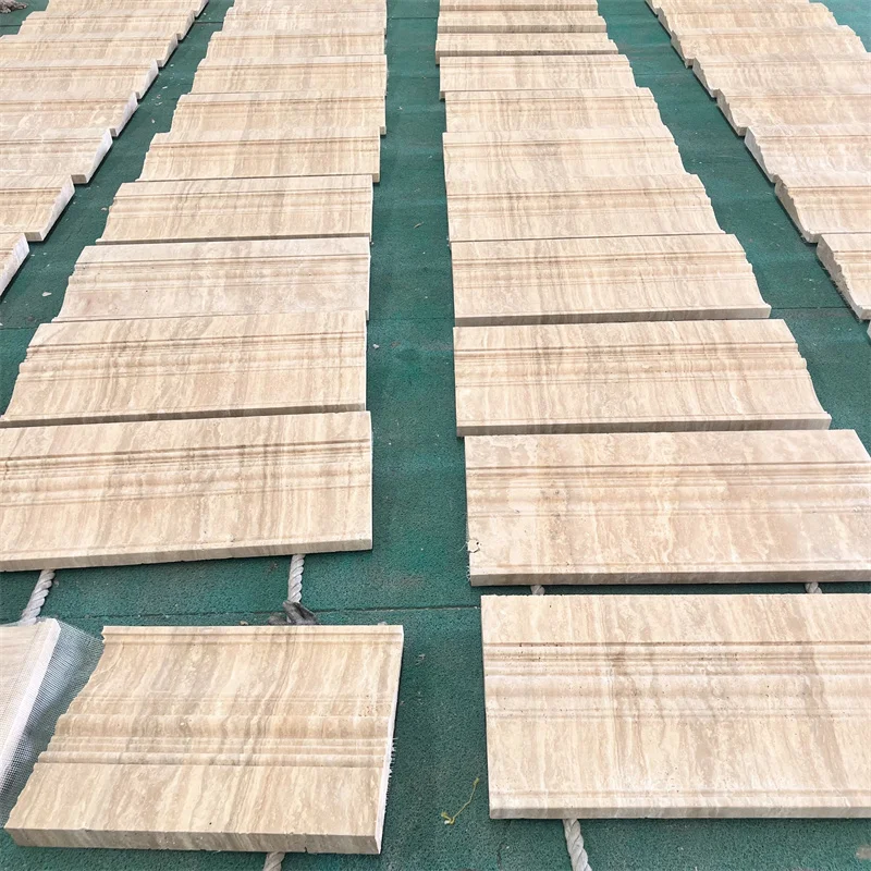 product wholesale china ivory white travertine marble tiles modern outdoor paver with polished finish waterproof big slab stone-5