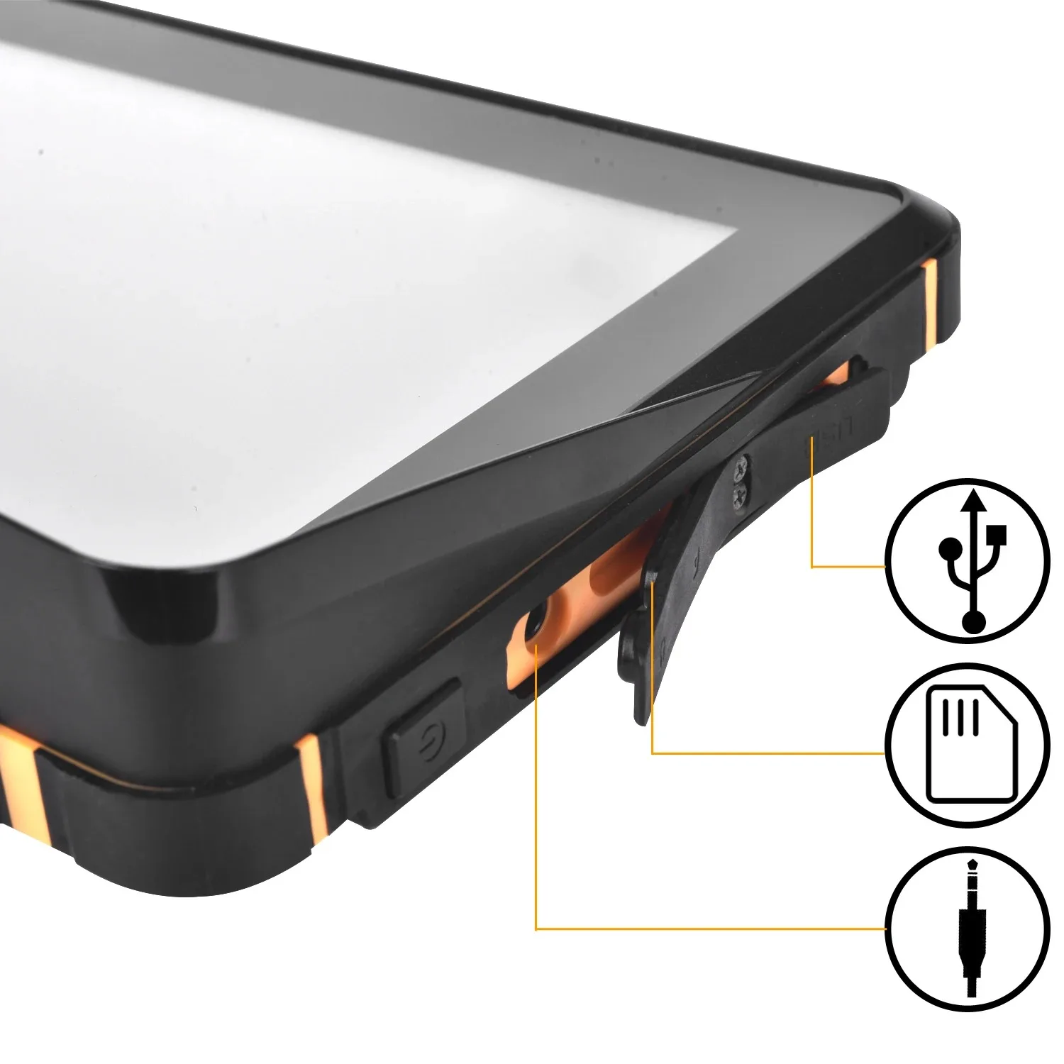 7Inch Touch Screen Motorcycle Special Navigator IPX6 Waterproof Motorcycle GPS Navigation Monitor Wireless CarPlay Android Auto